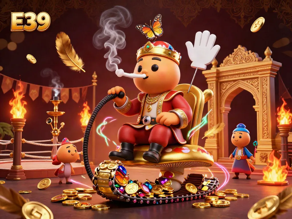 E39 players engage in thrilling gameplay amidst a vibrant casino atmosphere filled with dynamic elements.