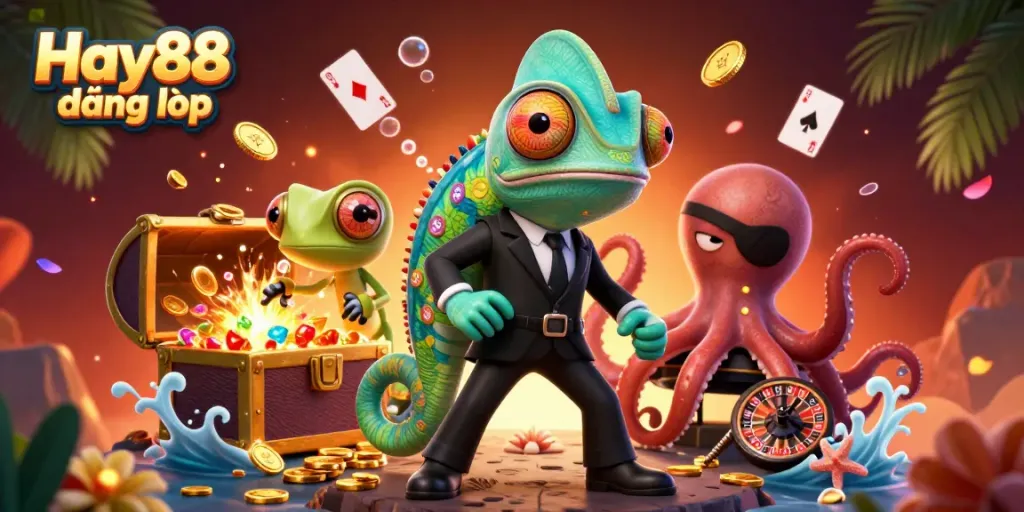 Engage with Hay88 đăng nhập to experience vibrant casino gaming with dynamic characters.
