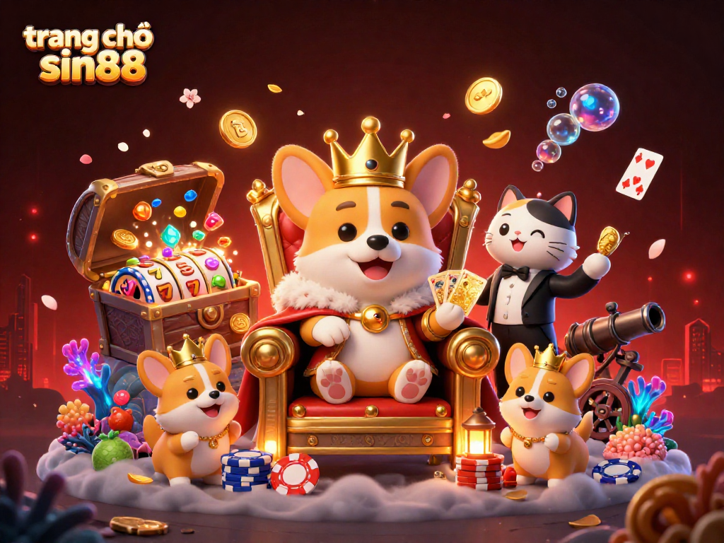 Engage with the vibrant world of trang chủ sin88 while winning with golden cards and poker chips.