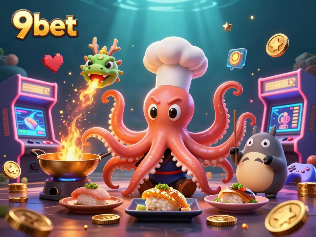Experience thrilling gaming adventures at 9bet with immersive 3D displays and vibrant characters.