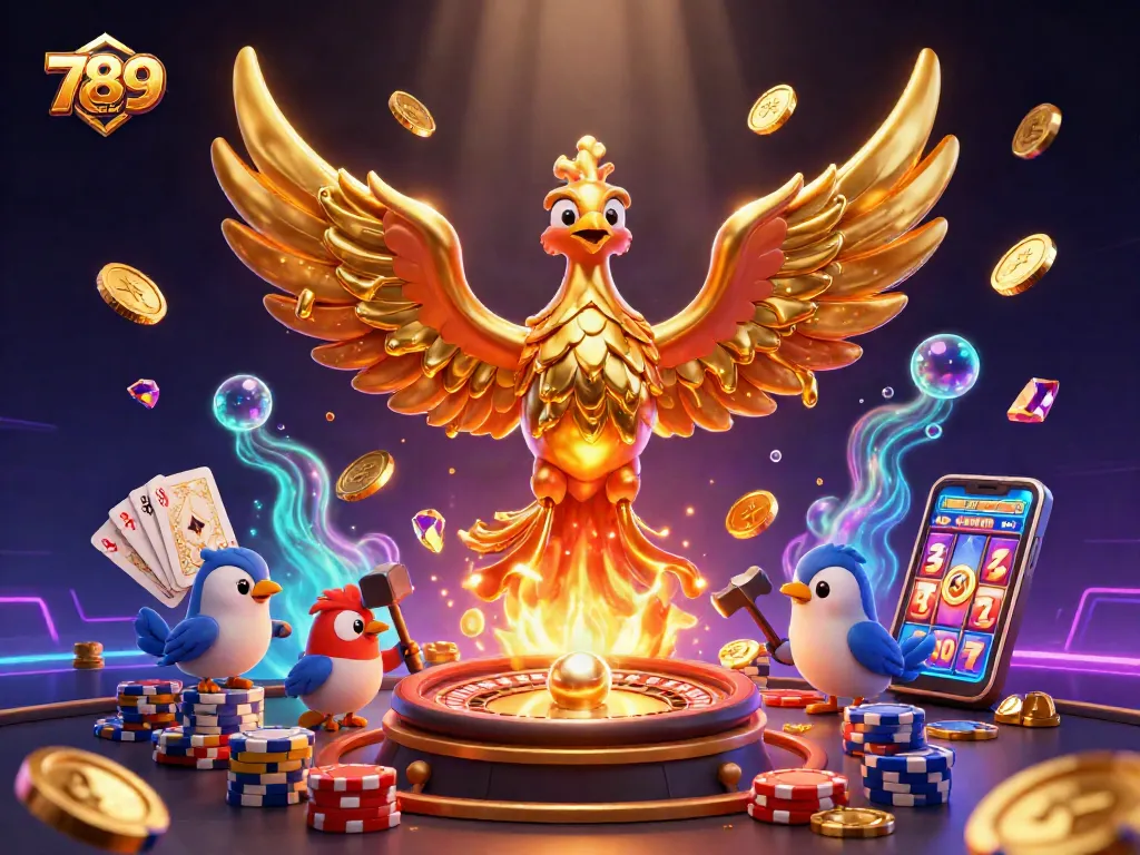 Experience thrilling wins at 789CLUB, featuring mesmerizing golden elements and dynamic casino action.