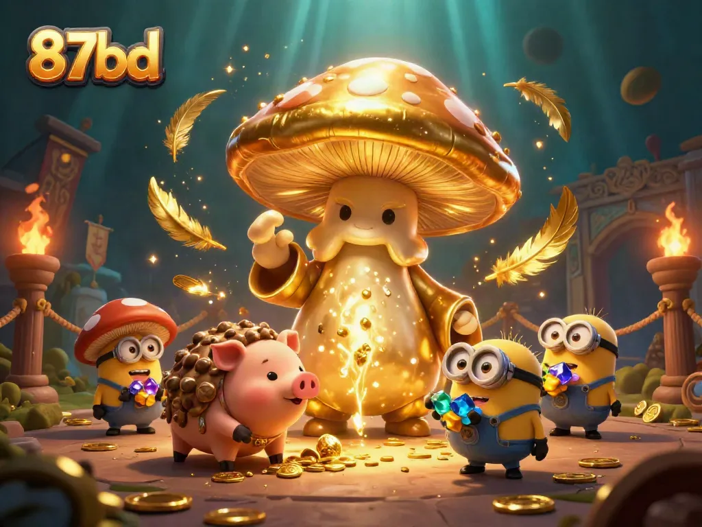 Winning with 87bd in an enchanting casino world filled with gold and treasures